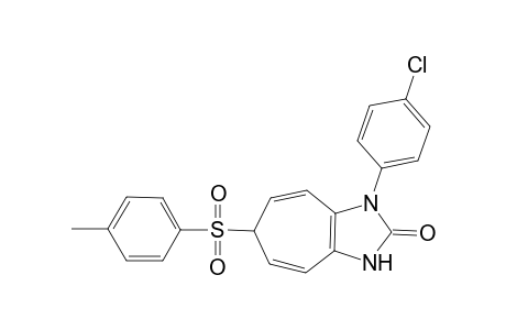 6-Tosyl-3-(p-chlorophenyl)-1,3-diazadihydroazulanone