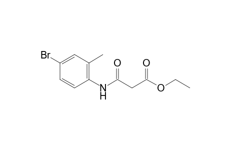 Propanoic acid, 3-[(4-bromo-2-methylphenyl)amino]-3-oxo-, ethyl ester