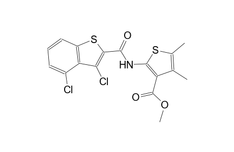methyl 2-{[(3,4-dichloro-1-benzothien-2-yl)carbonyl]amino}-4,5-dimethyl-3-thiophenecarboxylate