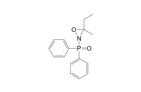 2-DIPHENYLPHOSPHINOYL-3-ETHYL-3-METHYLOXAZIRIDINE