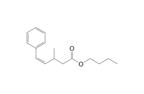 Butyl (Z)-3-methyl-5-phenyl-4-pentenoate