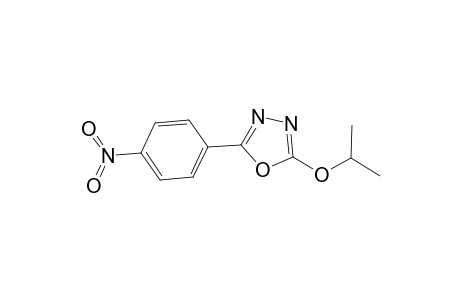 2-Isopropoxy-5-(4-nitrophenyl)-1,3,4-oxadiazole