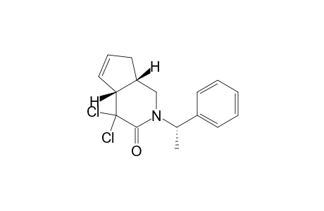 (4aR,7aS)-4,4-bis(chloranyl)-2-[(1S)-1-phenylethyl]-1,4a,7,7a-tetrahydrocyclopenta[c]pyridin-3-one