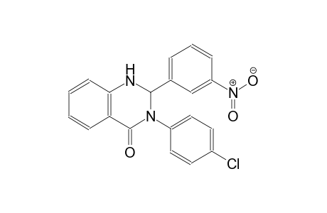3-(4-chlorophenyl)-2-(3-nitrophenyl)-2,3-dihydro-4(1H)-quinazolinone