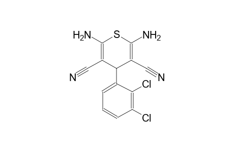 4H-thiopyran-3,5-dicarbonitrile, 2,6-diamino-4-(2,3-dichlorophenyl)-