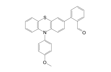 2-(10-(4-Methoxyphenyl)-10H-phenothiazin-3-yl)benzaldehyde