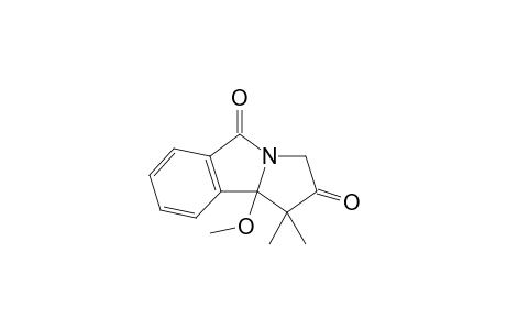 1,9b-Dihydro-1,1-dimethyl-9b-methoxy-5H-pyrrolo[2,1-a]isoindol-2(3H),5-dione