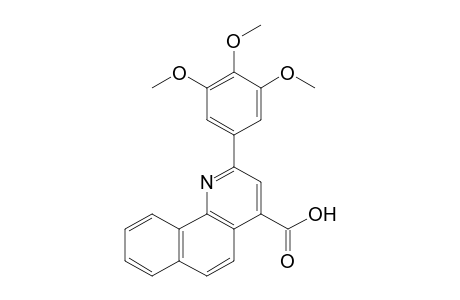 2-(3,4,5-trimethoxyphenyl)benzo[h]quinoline-4-carboxylic acid