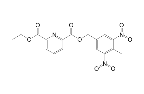 2,6-Pyridinedicarboxylic acid, 3,5-dinitro-4-methylbenzyl ethyl ester