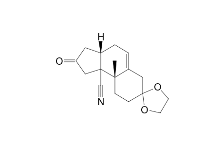 9b-Cyano-7,7-ethylenedioxy-9a-methyl-3a,4,6,7,8,9,9a,9b-octahydro-1H,3H-benz[e]inden-2-one