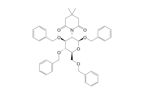 1,3,4,6-TETRA-O-BENZYL-2-DEOXY-2-(3,3-DIMETHYLGLUTARIMIDO)-BETA-D-GLUCOPYRANOSIDE