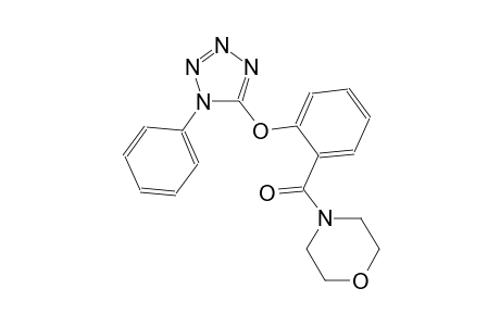 4-{2-[(1-phenyl-1H-tetraazol-5-yl)oxy]benzoyl}morpholine