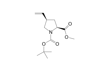 1-(tert-butyl) 2-methyl (2S,4R)-4-vinylpyrrolidine-1,2-dicarboxylate