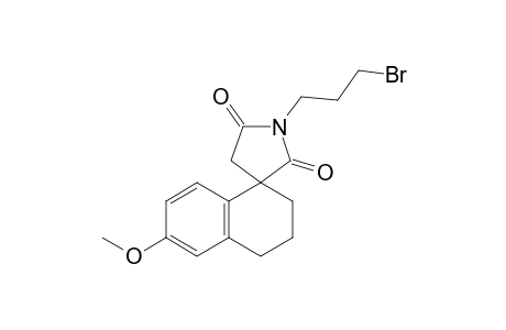 1'-(3-Bromopropyl)-6-methoxy-3,4-dihydro-spiro[2H-naphthalene-1,3' pyrrolidine]-2',5'-dione
