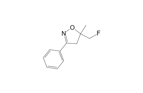 5-(Fluoromethyl)-5-methyl-3-phenyl-4,5-dihydroisoxazole