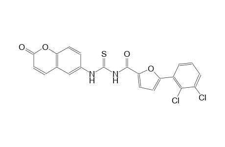 N-[5-(2,3-dichlorophenyl)-2-furoyl]-N'-(2-oxo-2H-chromen-6-yl)thiourea