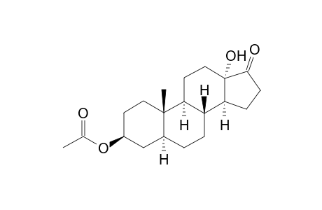 (3.beta.,5.alpha.13.alpha.)-3-(Acetyloxy)-13-hydroxy-18-norandrostan-17-one