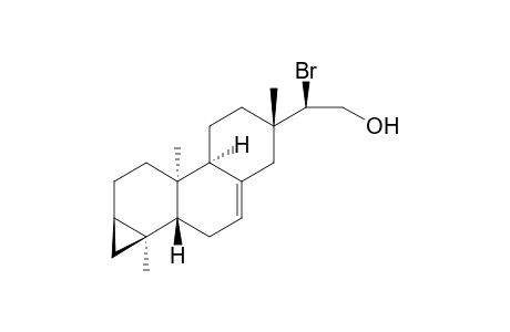 (R)-2-bromo-2-((1aS,1bR,5S,7aS,7bS,9aR)-1a,5,7b-trimethyl-1a,1b,2,4,5,6,7,7a,7b,8,9,9a-dodecahydro-1H-cyclopropa[a]phenanthren-5-yl)ethanol