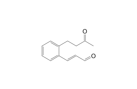 (E)-3-[2-(3-Oxobutyl)phenyl]prop-2-enal