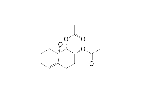 (1R*,2S*,3R*)-2,3-acetoxy-11-oxabicyclo[4.4.1]undec-6-ene