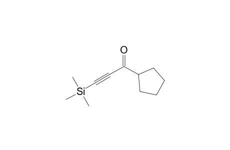 1-cyclopentyl-3-trimethylsilyl-prop-2-yn-1-one