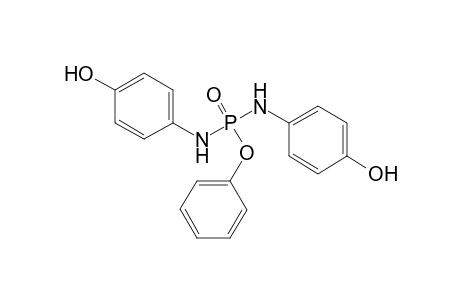 Phosphorodiamidic acid, N,N'-bis(4-hydroxyphenyl)-, phenyl ester