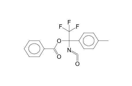 1-ISOCYANATO-1-(4-METHYLPHENYL)-2,2,2-TRIFLUOROETHYL BENZOATE