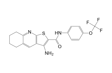 3-Amino-N-[4-(trifluoromethoxy)phenyl]-5,6,7,8-tetrahydrothieno[2,3-b]quinoline-2-carboxamide