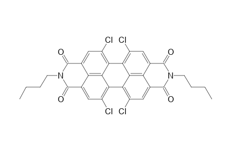 N,N'-Dibutyl-5,6,12,13-tetrachloro-perylo(3,4-cd:9,10-c'd')dipyridine-1,3,8,10-tetrone