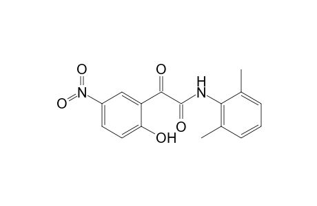 N-(2,6-Dimethylphenyl)-2-(2-hydroxy-5-nitrophenyl)-2-oxoacetamide