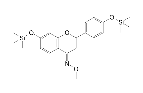 4',7-dihydroxyflavanone, 2TMS, 1MEOX