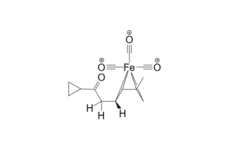 (+-)-(3E)-Tricarbonyl[(3,6-.eta.4)-1-cyclopropyl-5-methylhexa-3,5-dien-1-one]iron(0)