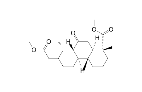 (1R,4aR,4bS,7Z,8R,8aS,10aR)-7-(2-methoxy-2-oxoethylidene)-1,4a,8-trimethyl-9-oxo-2,3,4,4b,5,6,8,8a,10,10a-decahydrophenanthrene-1-carboxylic acid methyl ester
