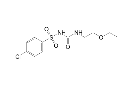 1-[(p-chlorophenyl)sulfonyl]-3-(2-ethoxyethyl)urea