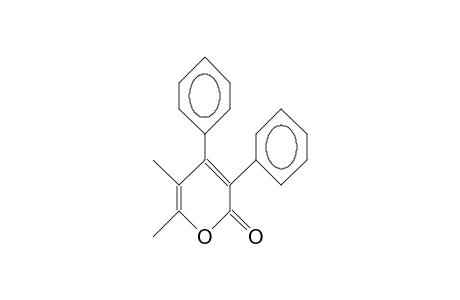 5,6-Dimethyl-2,3-diphenyl-2H-pyran-2-one