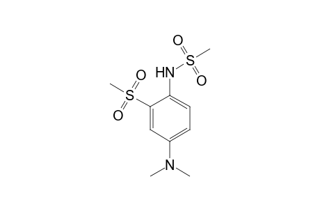 2-Methanesulfonyl-4-(N,N-dimethylamino)-N-methanesulfonanilide