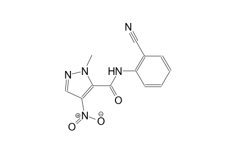 N-(2-cyanophenyl)-1-methyl-4-nitro-1H-pyrazole-5-carboxamide