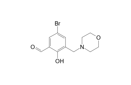 5-Bromo-2-hydroxy-3-(4-morpholinylmethyl)benzaldehyde