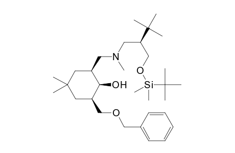 (1R,2R,6S)-2-[(Benzyloxy)methyl]-6-[[N-(2R)-2-[[(tert-butyldimethylsilyl)oxy]methyl]-3,3-dimethylbutyl]-N-methylamino]methyl]-4,4-dimethylcyclohexane-1-ol