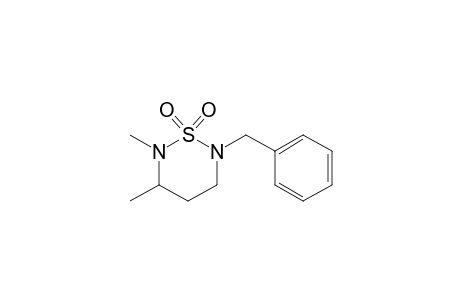 6-benzyl-2,3-dimethyl-1,2,6-thiadiazinane 1,1-dioxide