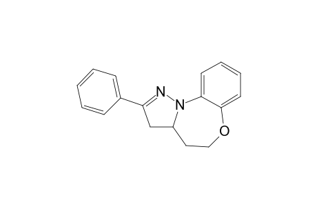 Pyrazolo[5,1-d][1,5]benzoxazepine, 3,3a,4,5-tetrahydro-2-phenyl-