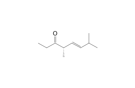 (S)-4,8-Dimethyloct-5-en-3-one