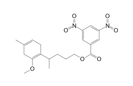 1,4-Cyclohexadiene-1-butanol, 2-methoxy-.delta.,4-dimethyl-, 3,5-dinitrobenzoate