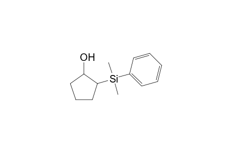 2-[Dimethyl(phenyl)silyl]cyclopentanol