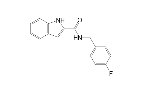 N-(4-fluorobenzyl)-1H-indole-2-carboxamide