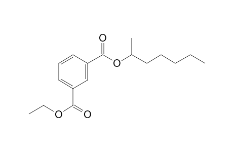 Isophthalic acid, ethyl hept-2-yl ester