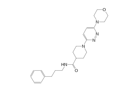 4-piperidinecarboxamide, 1-[6-(4-morpholinyl)-3-pyridazinyl]-N-(3-phenylpropyl)-