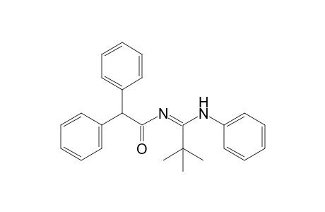 N-(2,2-Dimethyl-1-phenylaminopropylidene)-2,2-diphenylacetamide