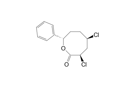 (3R*,5R*,8S*)-3,5-Dichloro-8-phenyloxocan-2-one