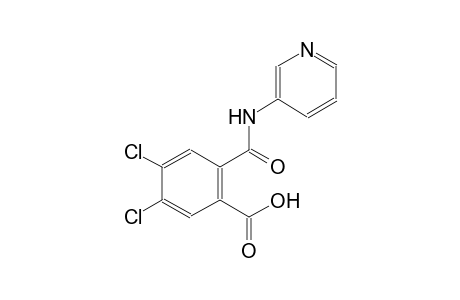 benzoic acid, 4,5-dichloro-2-[(3-pyridinylamino)carbonyl]-
